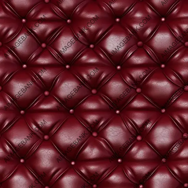 Detailed Top-View Texture of Velvet Padded Gothic Fabric