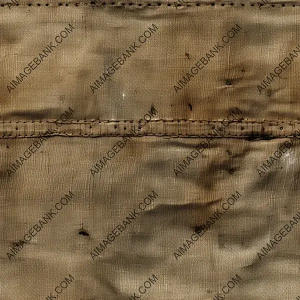 Detailed Sack Cloth Texture with Stitching Details