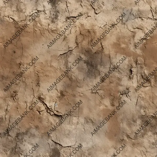 Rustic Brown Mud Wall Texture