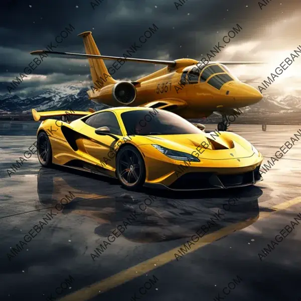 Air transport with sports cars scene 169.