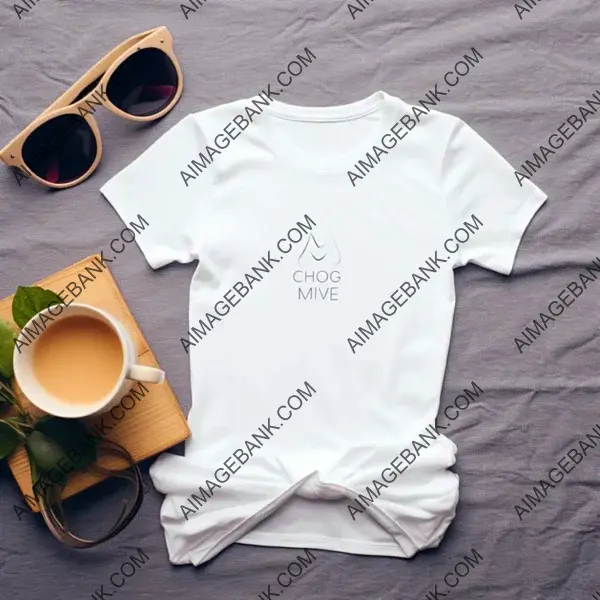 White T-Shirt Mockup: Women&#8217;s Tee
