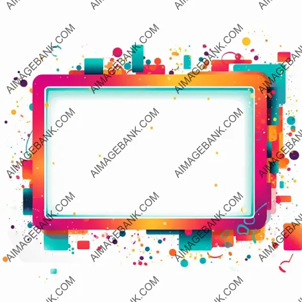 Colorful Frame Banner Template