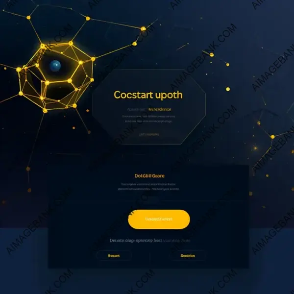 App banner login page graphics