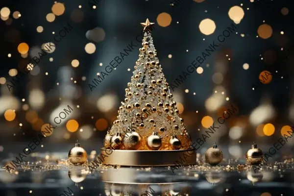 Christmas tree background with style