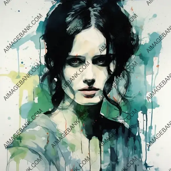 Yoni Shinkawa&#8217;s Art: Eva Green&#8217;s Enchantment