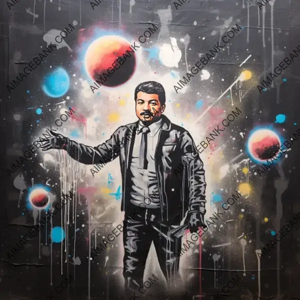 Artistic Neil deGrasse Tyson: Banksy&#8217;s Inspiration