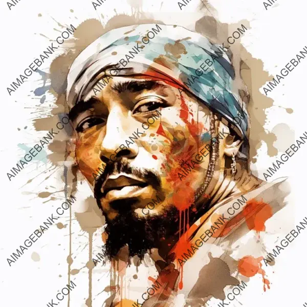 Yoji Shinkawa&#8217;s Artistry: Tupac Shakur&#8217;s Spirit