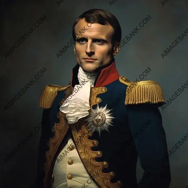 Emmanuel Macron as Napoleon Bonaparte