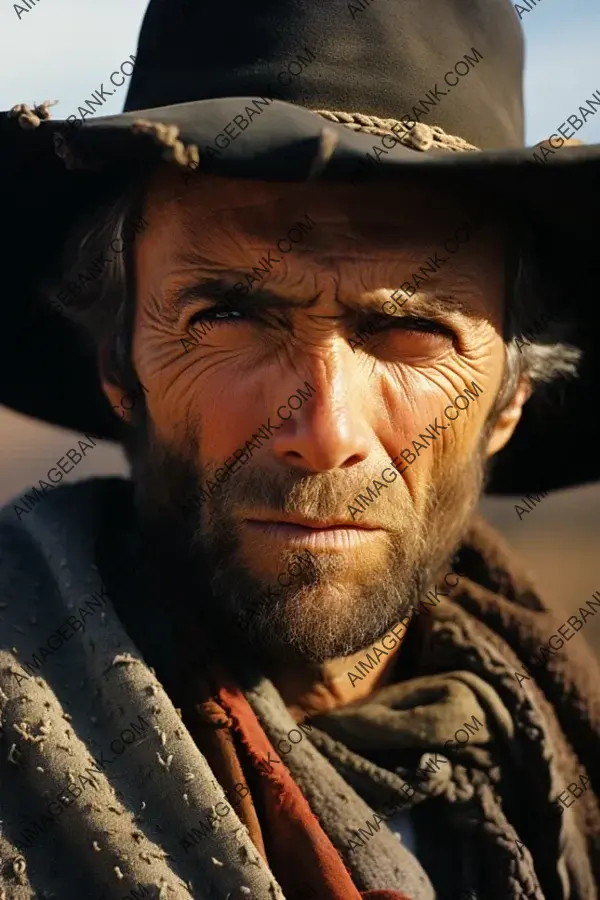 Close-Up Portrait Photo of Clint Eastwood