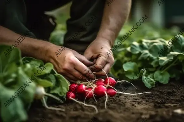 Gathering Fresh Culinary Staples: Harvesting Potatoes