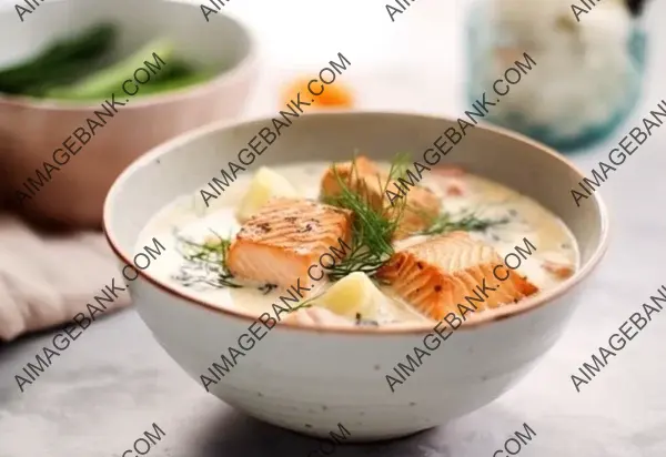 Finnish Flavor Fiesta: Creamy Lohikeitto Salmon Soup