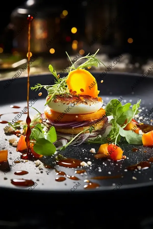 Culinary Delights Captured: Artistry on a Plate