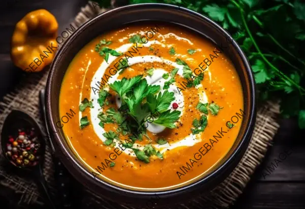 Wholesome Comfort: Pumpkin Carrot Soup Temptation