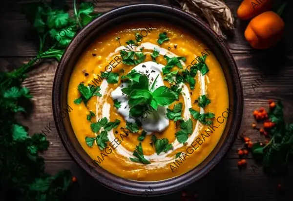 Pumpkin Carrot Bliss: Soul-Warming Soup