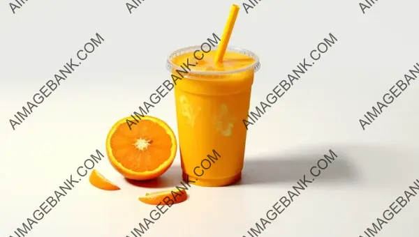 HD Wallpapers: Vibrant Fresh Orange Juice to Brighten Your Screen