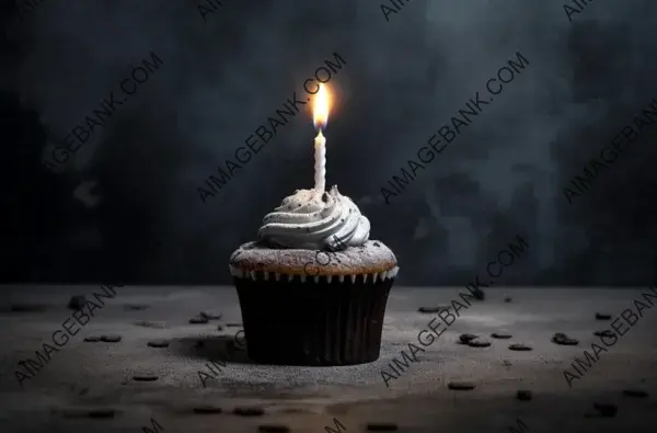 Illuminating the Scene: Cupcake Candle Glow