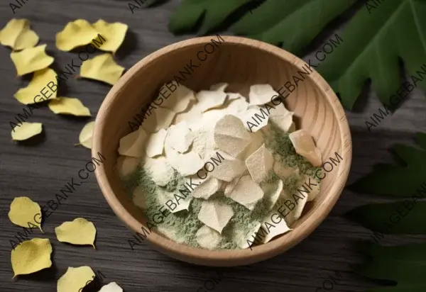 Powdered Elegance: Ginkgo Biloba Bliss