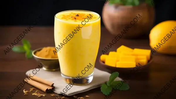 Refreshing Indian Drink: Mango Lassi Delight