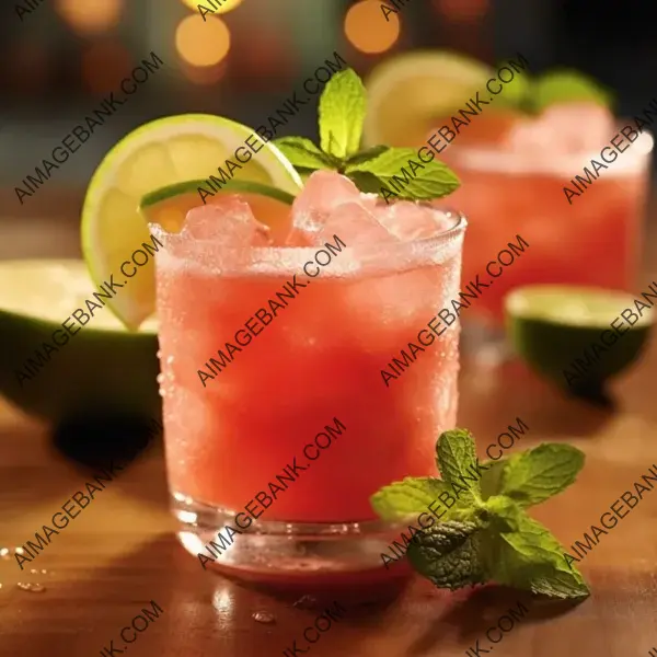 Melon Spritzer Bliss: Refreshing Sip