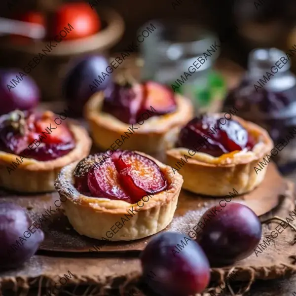 Irresistible Mini Tarts: Plum Bliss