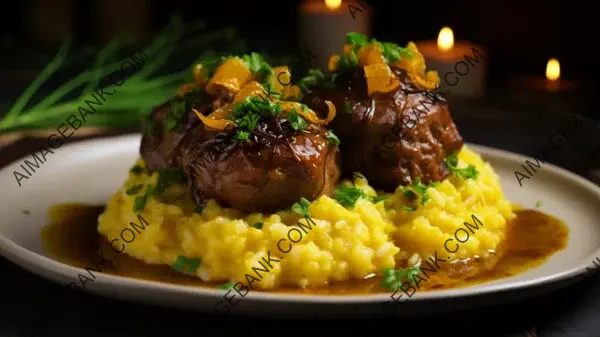 Italian Braised Veal Shank: Ossobuco alla Milanese Delight