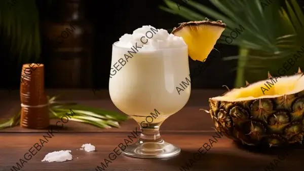 Pina Colada Magic: Tropical Cocktail Delight