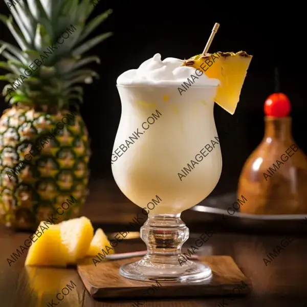 Pina Colada Adventure: Rum and Pineapple Joy