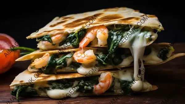 Shrimp and Spinach Quesadillas: A Flavorful Combination