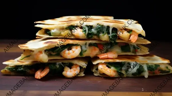 Irresistible Quesadillas: Shrimp and Spinach Adventure