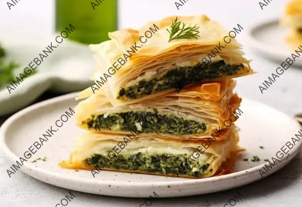 Savory Pastry Filled with Flavor: Spanakopita