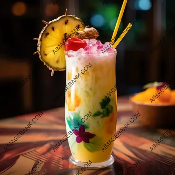 Sip the Passion: Vibrant Tropical Tease Mocktail