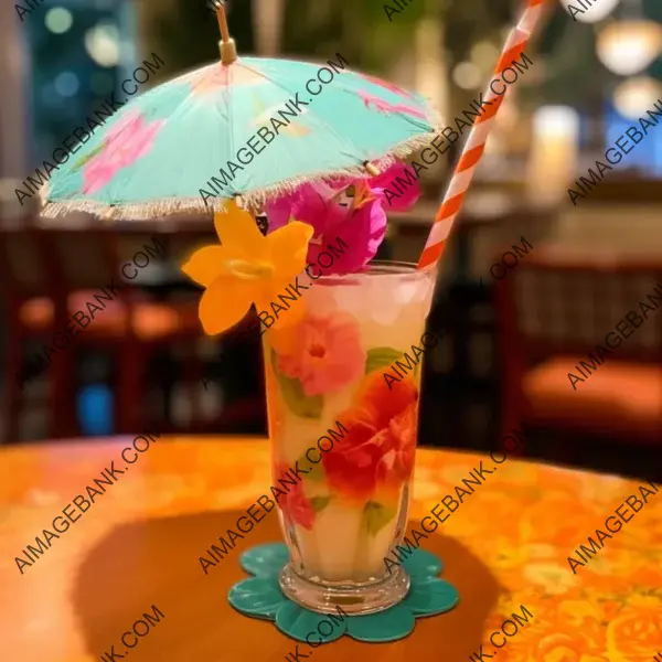 Mocktail Adventure: A Colorful Mix of Tropical Flavors