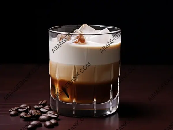 Coffee and Vodka Harmony: White Russian Cocktail