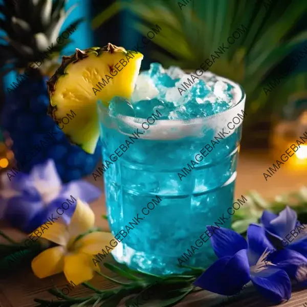 Aquamarine Breeze Mocktail: Cool and Refreshing