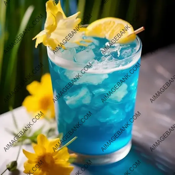 Sip on an Aquamarine Breeze Mocktail