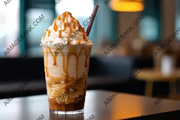 Sweet Caramel Frappuccino Delight