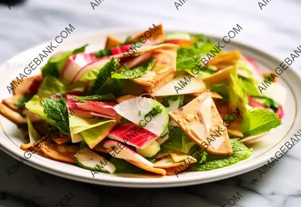 Fattoush: A Refreshing Middle Eastern Dish