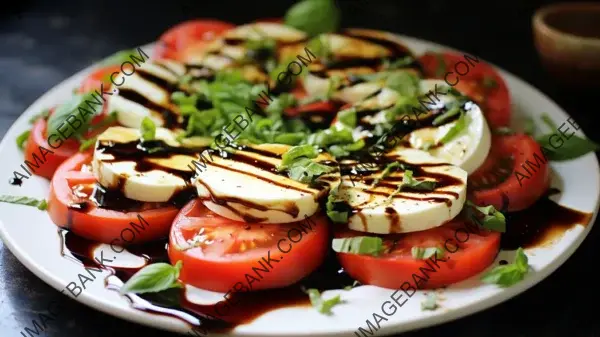 Caprese Salad with Balsamic Glaze