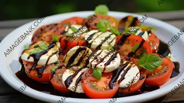 Delight in Caprese Salad