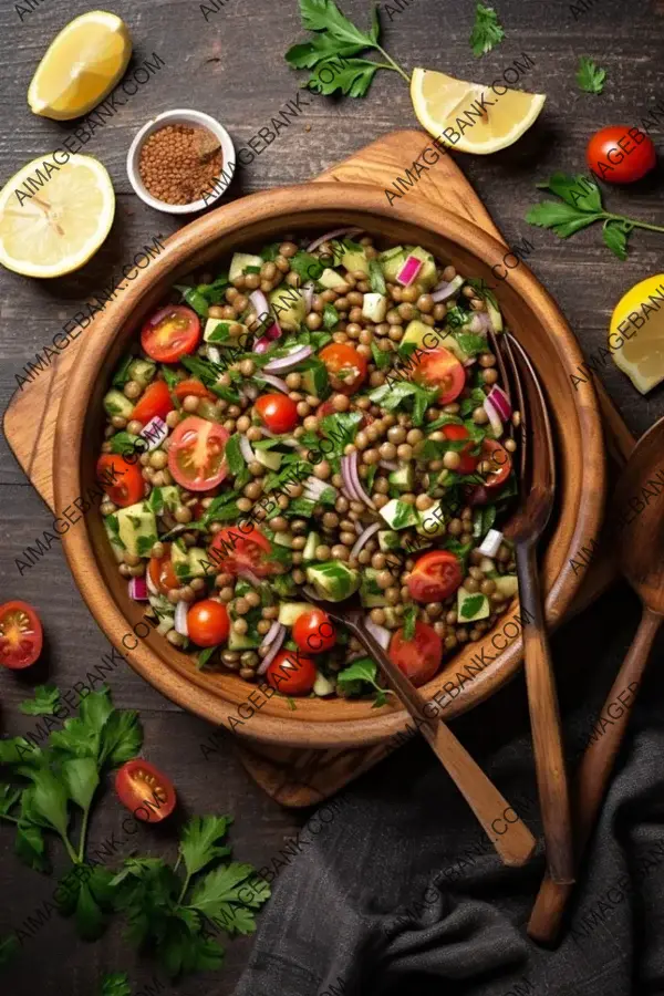 Cold Lentil Salad: Fresh and Flavorful