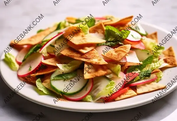 Fattoush: Vibrant and Tangy Salad