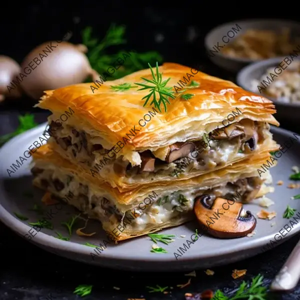 Feuillet aux Champignons: Flaky French Delight