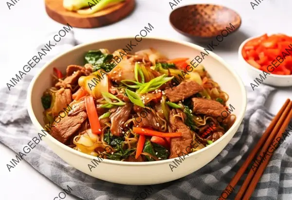 Japchae Stir-Fried Noodles: Savor Korean Flavors