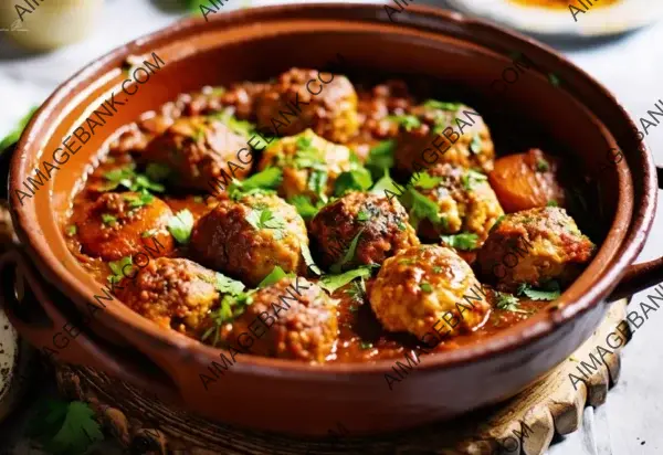 Kefta Tagine: Moroccan Spiced Ground Meat Dish