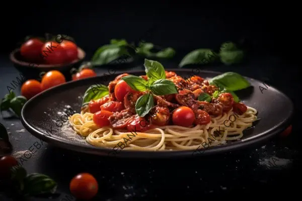 Spaghetti Sauce Plate: Savor the Tomato Sauce