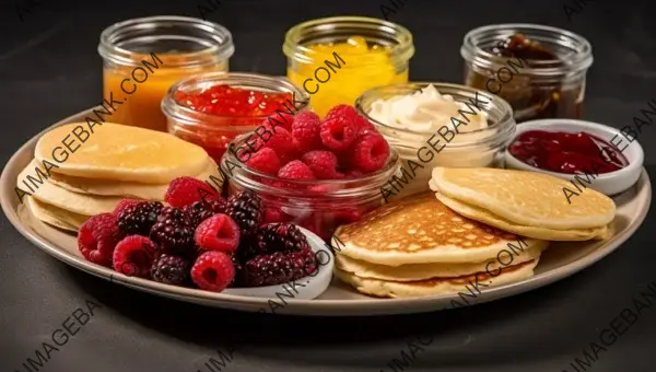 Toppings for Pancakes: Sweet Syrup and Berries