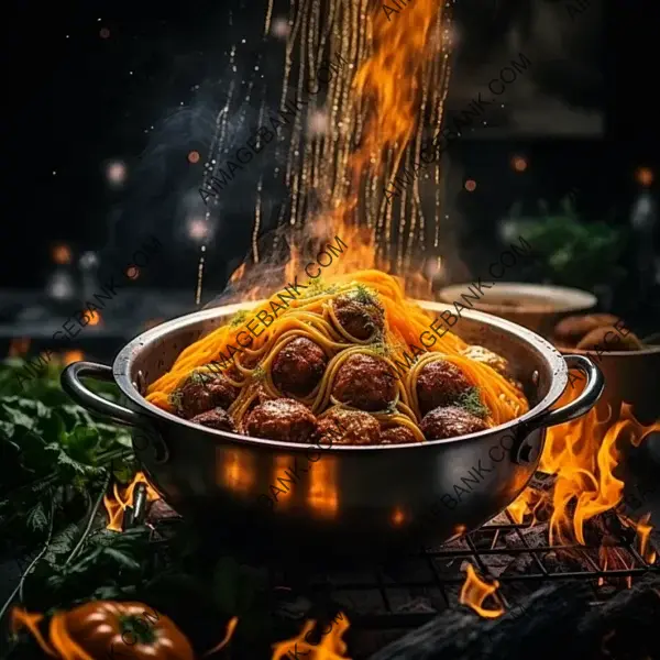 Delicious Homemade Spaghetti and Meatballs