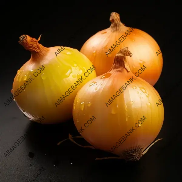 Ultra Realistic Onion Isolated on White