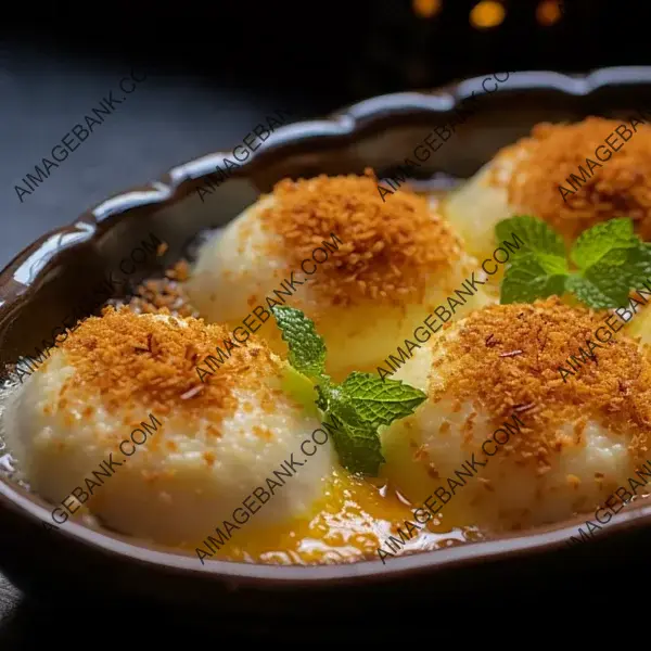 Delicious Baked Rasagulla Dessert