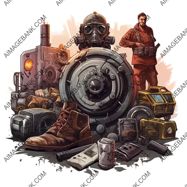 Post-Apocalyptic Game Design: Scavenged Items Icon